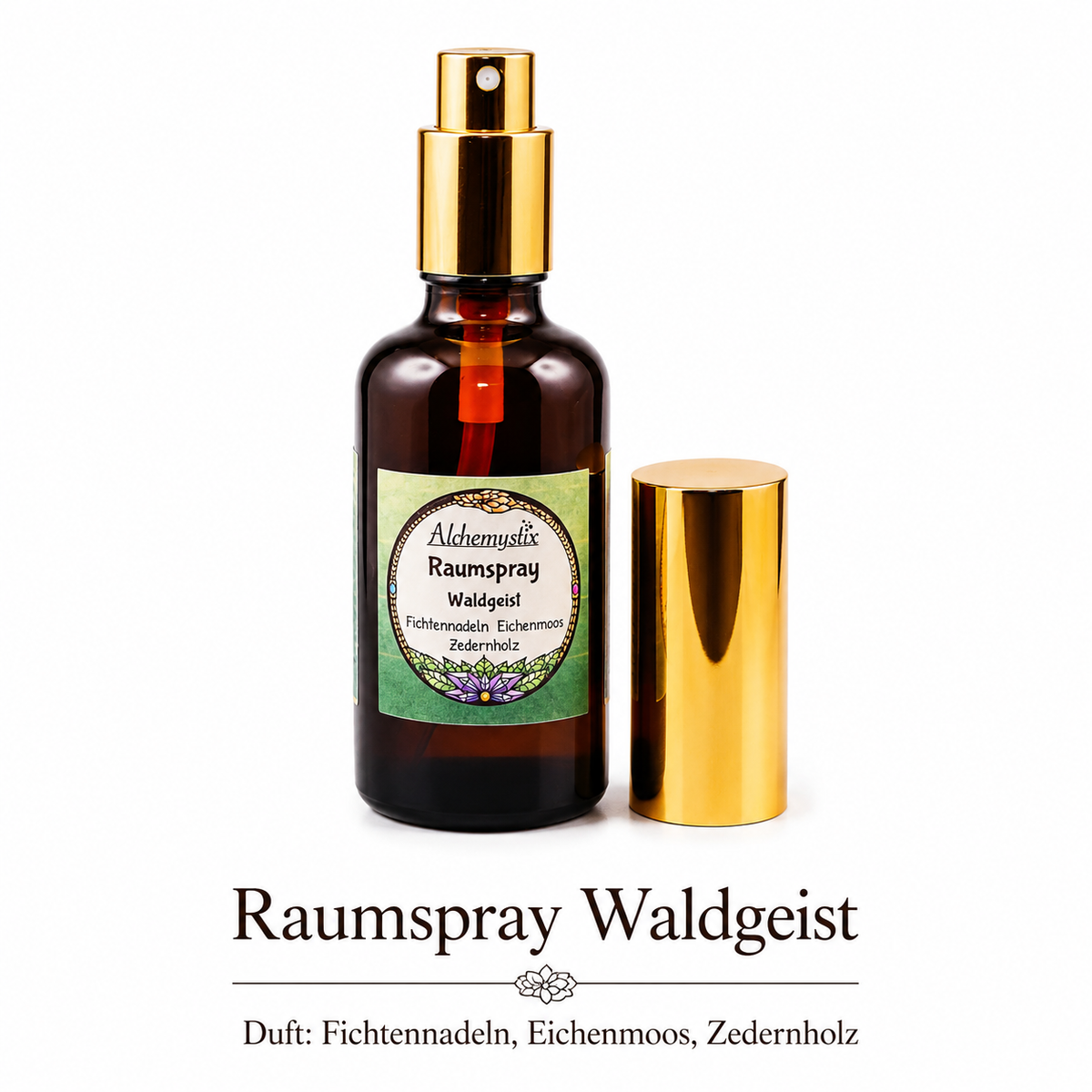 Raumspray Waldgeist - Fichtennadeln Eichenmoos Zedernholz