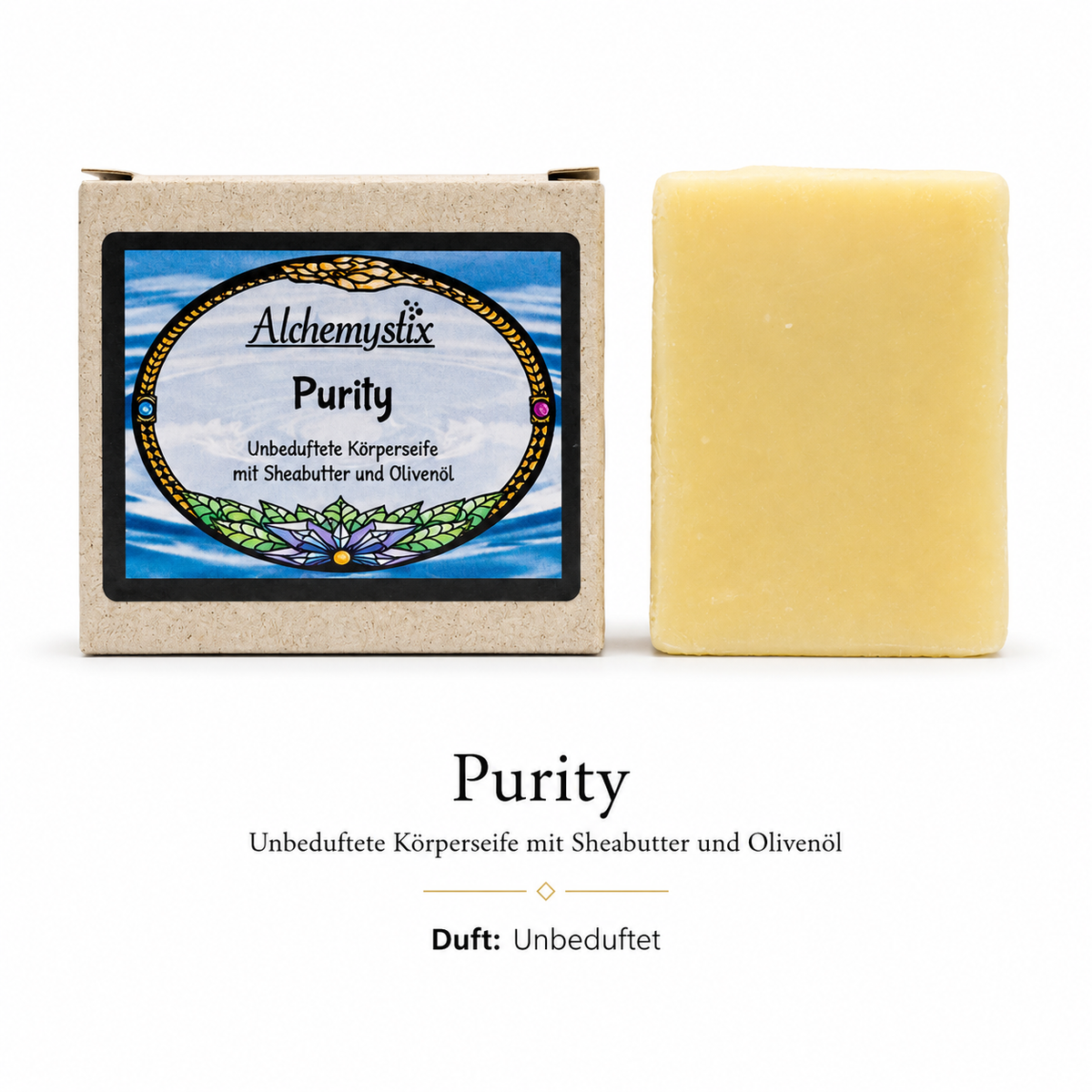 Purity - Unbeduftete Körperseife