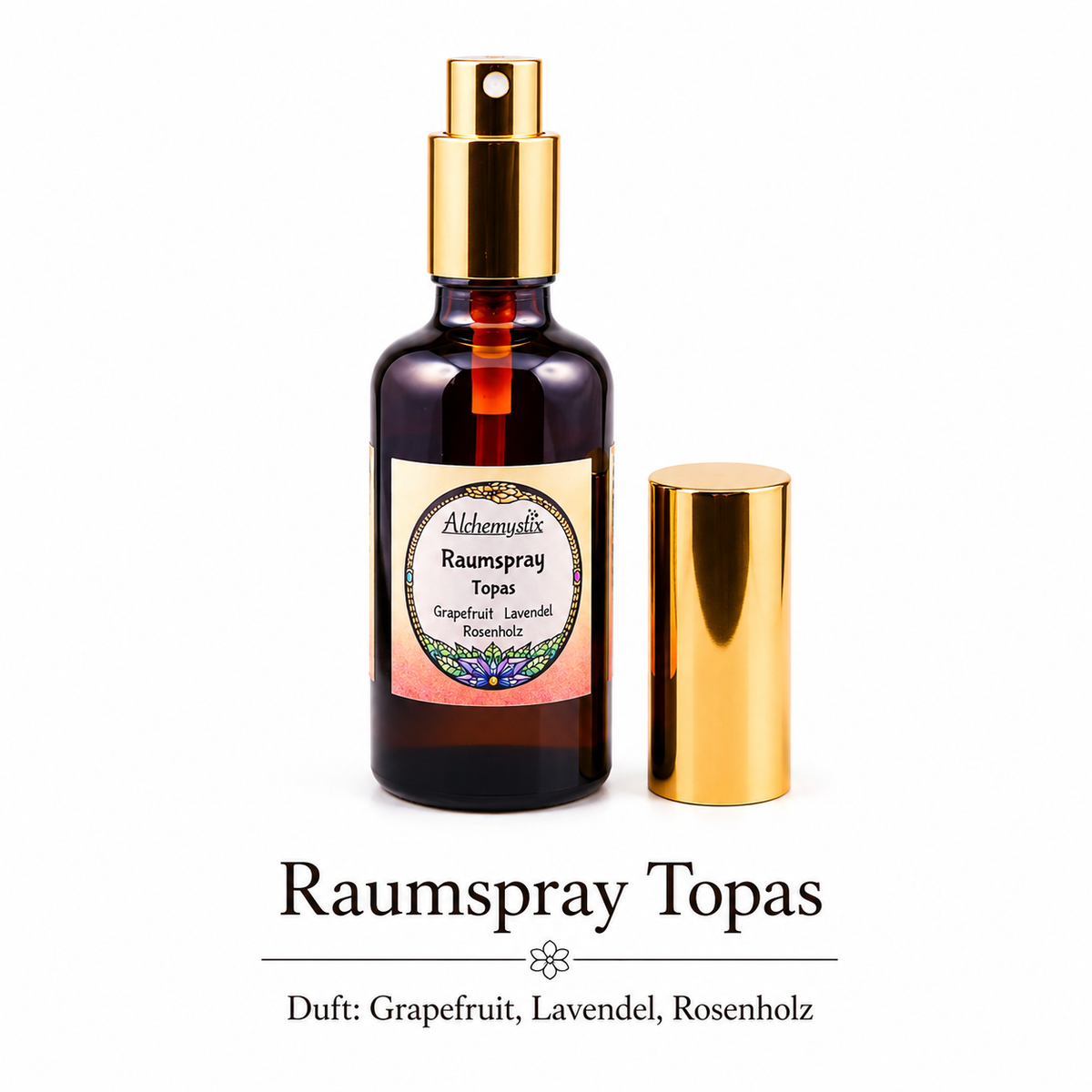 Raumspray Topas - Grapefruit  Lavendel  Rosenholz