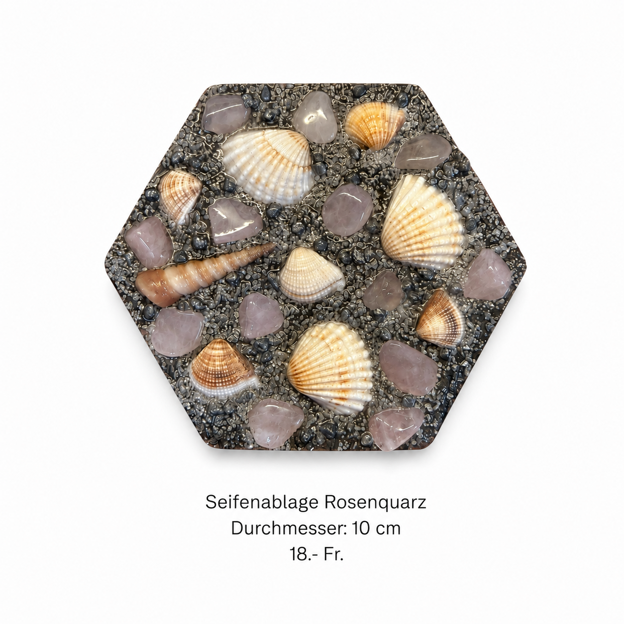 Seifenablage Rosenquarz